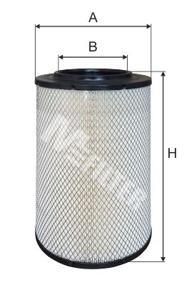 Воздушный фильтр MFILTER A848