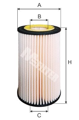 Масляный фильтр MFILTER TE4021