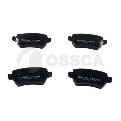 Комплект тормозных колодок, дисковый тормоз OSSCA 11826