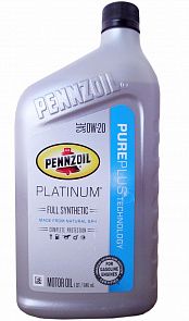 PENNZOIL Platinum 5W-20 Pennzoil 550022686