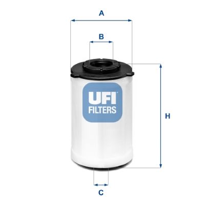 Топливный фильтр UFI 26H2O03