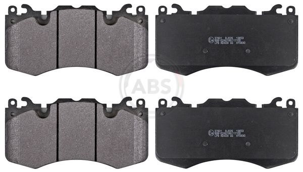 Комплект тормозных колодок, дисковый тормоз ABS 37801