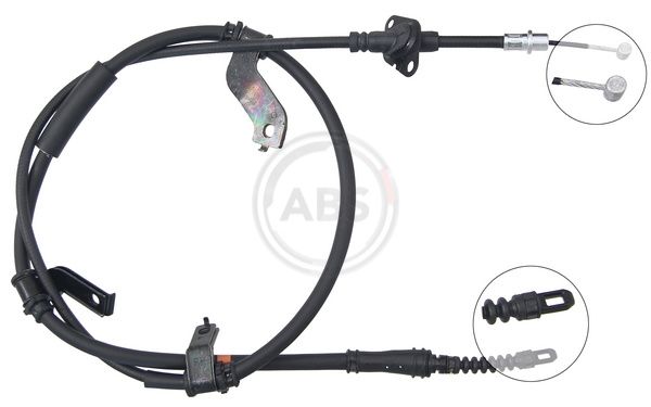 Тросик, cтояночный тормоз ABS K17523