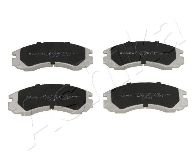 Комплект тормозных колодок, дисковый тормоз ASHIKA 5005599