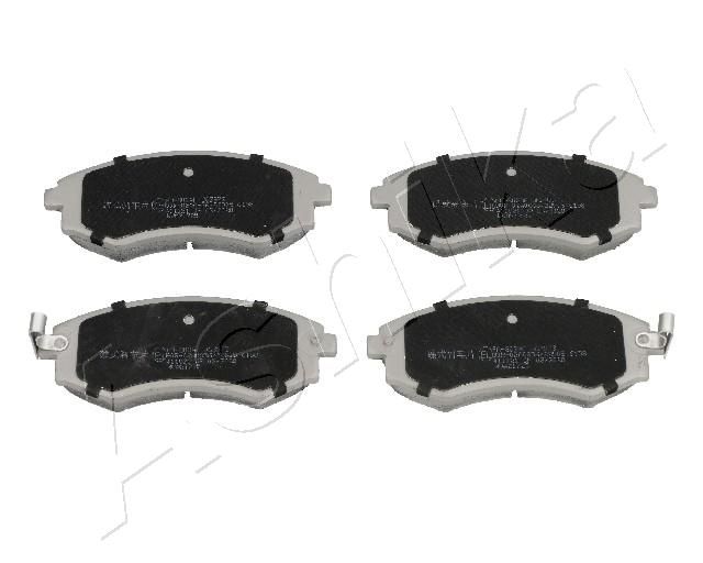 Комплект тормозных колодок, дисковый тормоз ASHIKA 500SS02