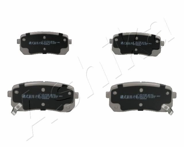 Комплект тормозных колодок, дисковый тормоз ASHIKA 510KK07