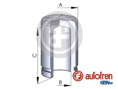 Поршень, корпус скобы тормоза AUTOFREN SEINSA D025117