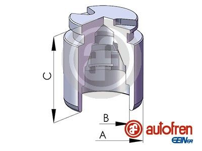 Поршень, корпус скобы тормоза AUTOFREN SEINSA D025119