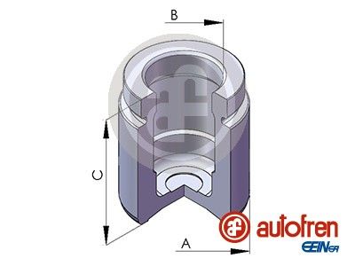 Поршень, корпус скобы тормоза AUTOFREN SEINSA D025125