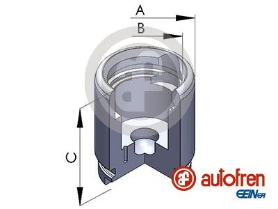 Поршень, корпус скобы тормоза AUTOFREN SEINSA D025258