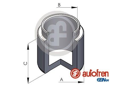 Поршень, корпус скобы тормоза AUTOFREN SEINSA D025291