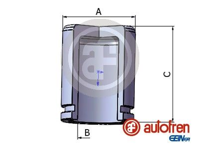 Поршень, корпус скобы тормоза AUTOFREN SEINSA D025770