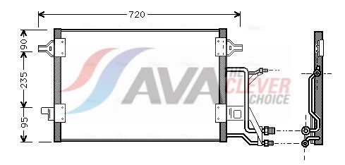 Конденсатор, кондиционер AVA AI5176