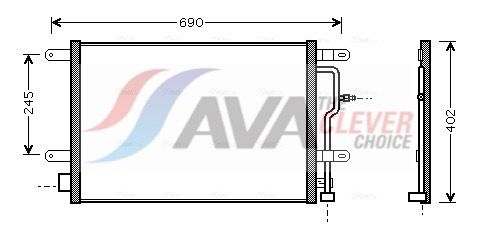 Конденсатор, кондиционер AVA AI5194