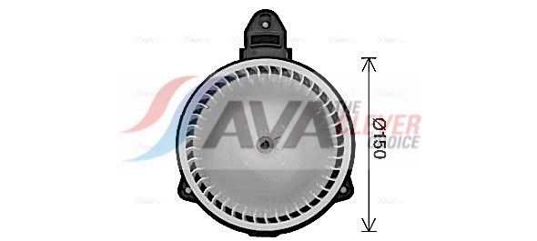 Вентилятор салона AVA AI8426
