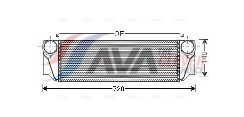 Интеркулер AVA BW4413