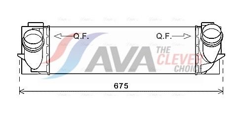 Интеркулер AVA BW4463