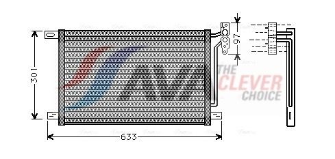 Конденсатор, кондиционер AVA BW5215
