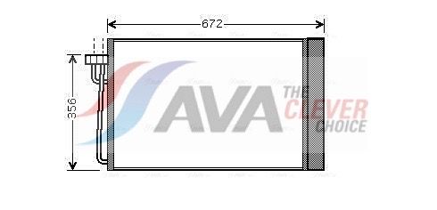 Конденсатор, кондиционер AVA BWA5267D