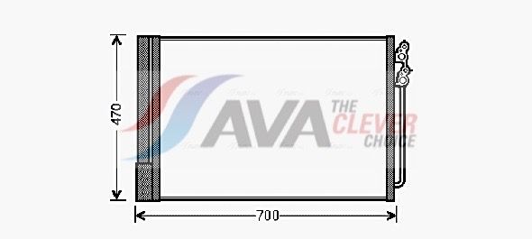 Конденсатор, кондиционер AVA BWA5370D