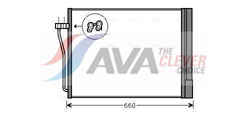Конденсатор, кондиционер AVA BWA5371D