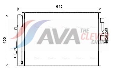 Конденсатор, кондиционер AVA BWA5481D
