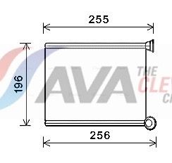 Теплообменник, отопление салона AVA CN6281