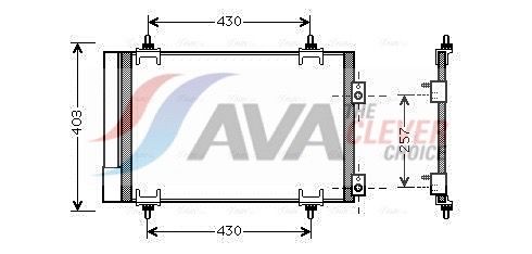 Конденсатор, кондиционер AVA CNA5231D