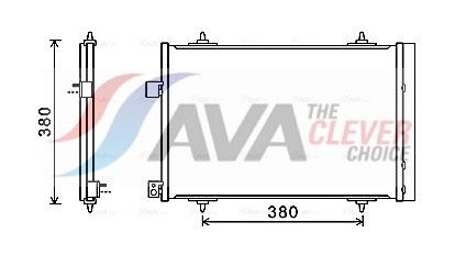 Конденсатор, кондиционер AVA CNA5274D