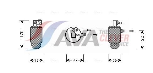 Осушитель, кондиционер AVA CND164