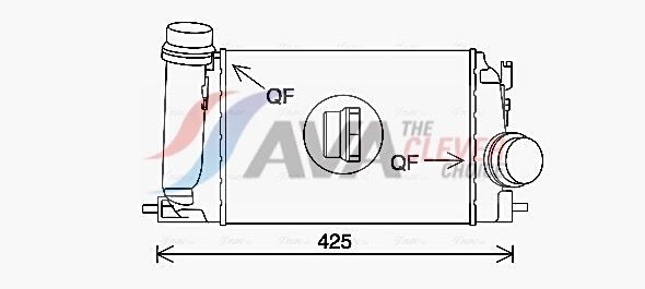Интеркулер AVA DN4442