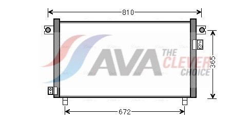 Конденсатор, кондиционер AVA DN5330