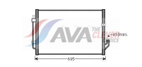 Конденсатор, кондиционер AVA DN5331