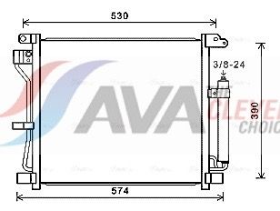 Конденсатор, кондиционер AVA DN5403D