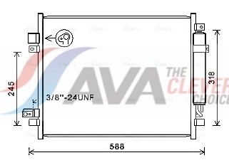Конденсатор, кондиционер AVA DN5428D