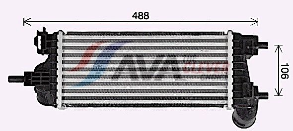 Интеркулер AVA FD4662