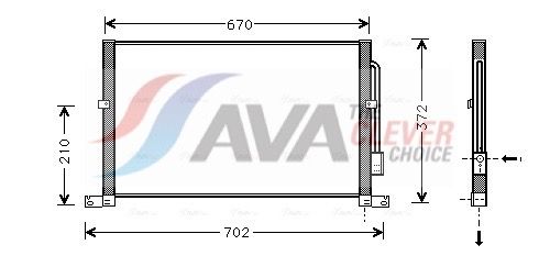 Конденсатор, кондиционер AVA FD5302