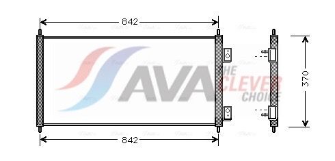 Конденсатор, кондиционер AVA FD5303
