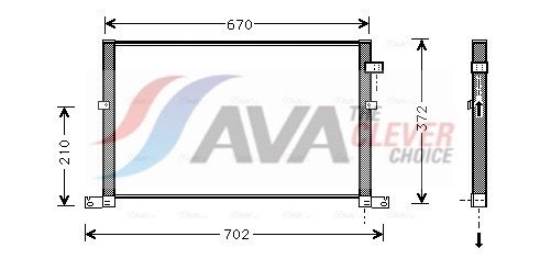 Конденсатор, кондиционер AVA FD5334