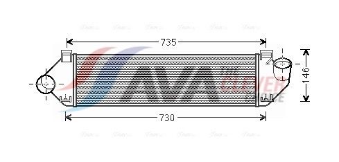 Интеркулер AVA FDA4438
