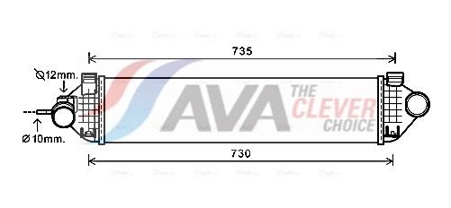 Интеркулер AVA FDA4473