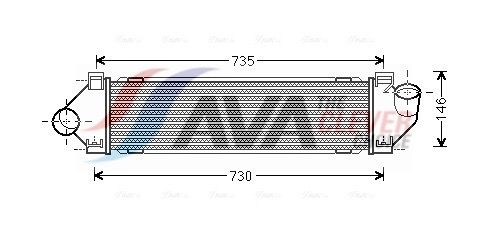 Интеркулер AVA FDA4480