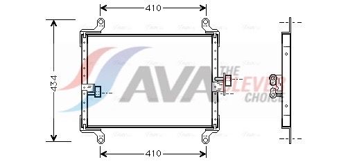 Конденсатор, кондиционер AVA FT5206
