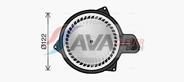 Вентилятор салона AVA FT8477