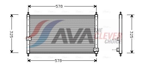 Конденсатор, кондиционер AVA HD5062