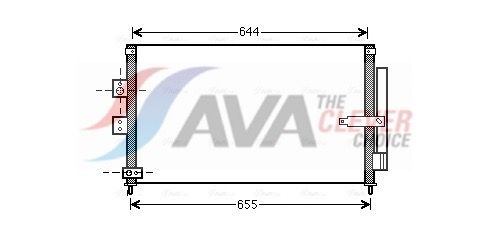 Конденсатор, кондиционер AVA HD5223D