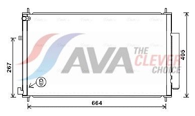 Конденсатор, кондиционер AVA HD5309D