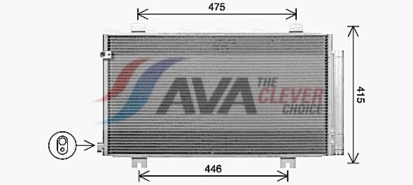 Конденсатор, кондиционер AVA HD5325D