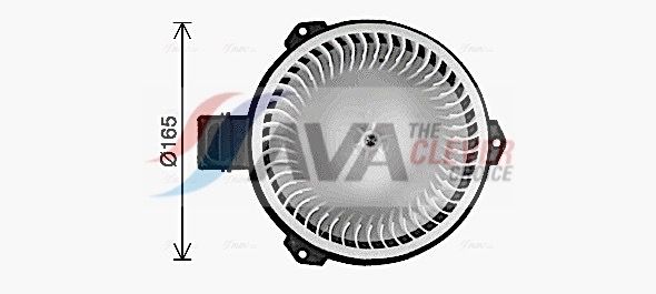 Вентилятор салона AVA HD8327