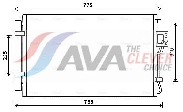 Конденсатор, кондиционер AVA HY5311D